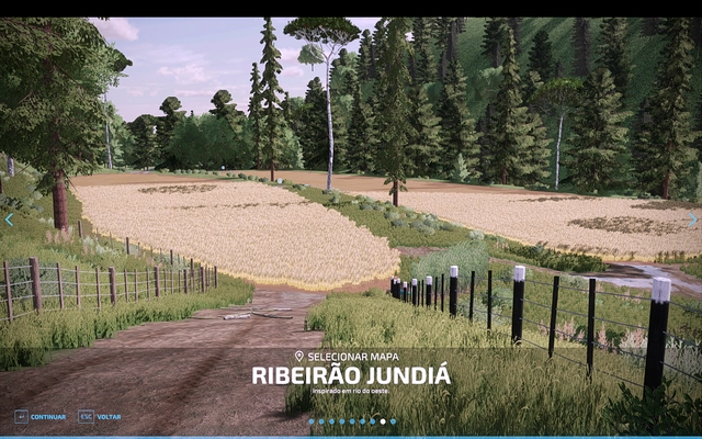 Mapa Ribeirão Jundiaí v1.0 FS22